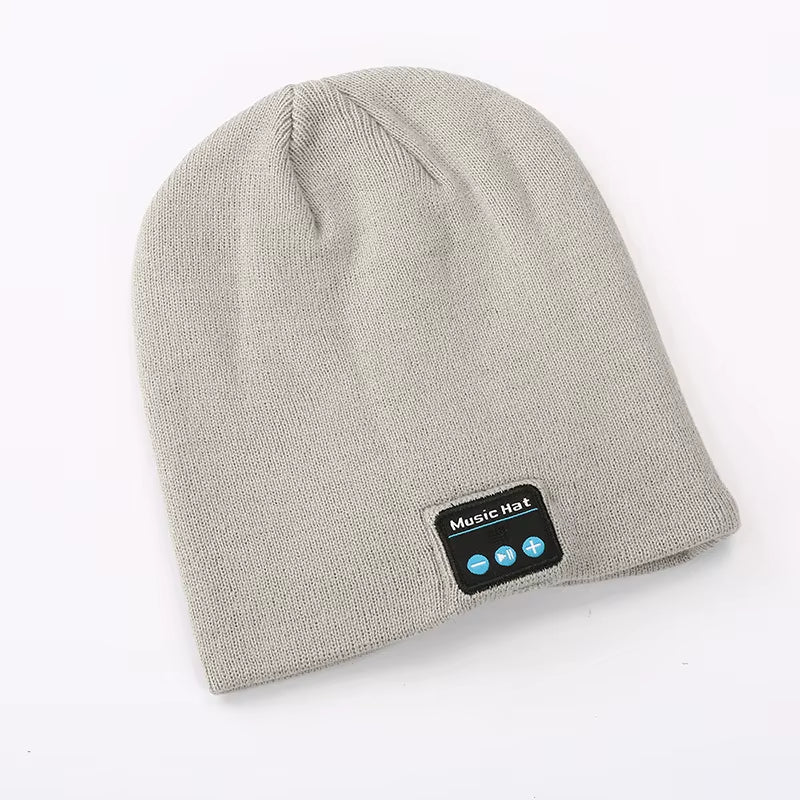 2025 Wireless Hat Speaker New Bluetooth Hat Music Autumn Winter Phone Call Outdoor Knitted Caps Movable Washable