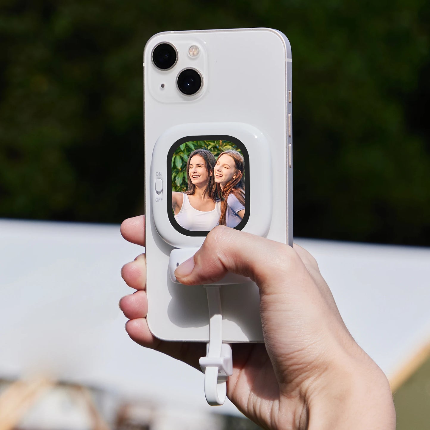 Vlogmate Mini Selfie Monitor AMOLED Screen 700Nits Simple Operation for Iphone 5-12 13 14 15 16 Pro for Vlog Live Stream