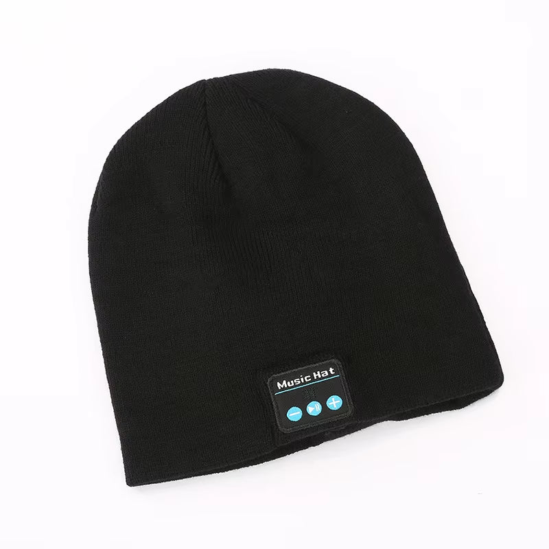 2025 Wireless Hat Speaker New Bluetooth Hat Music Autumn Winter Phone Call Outdoor Knitted Caps Movable Washable