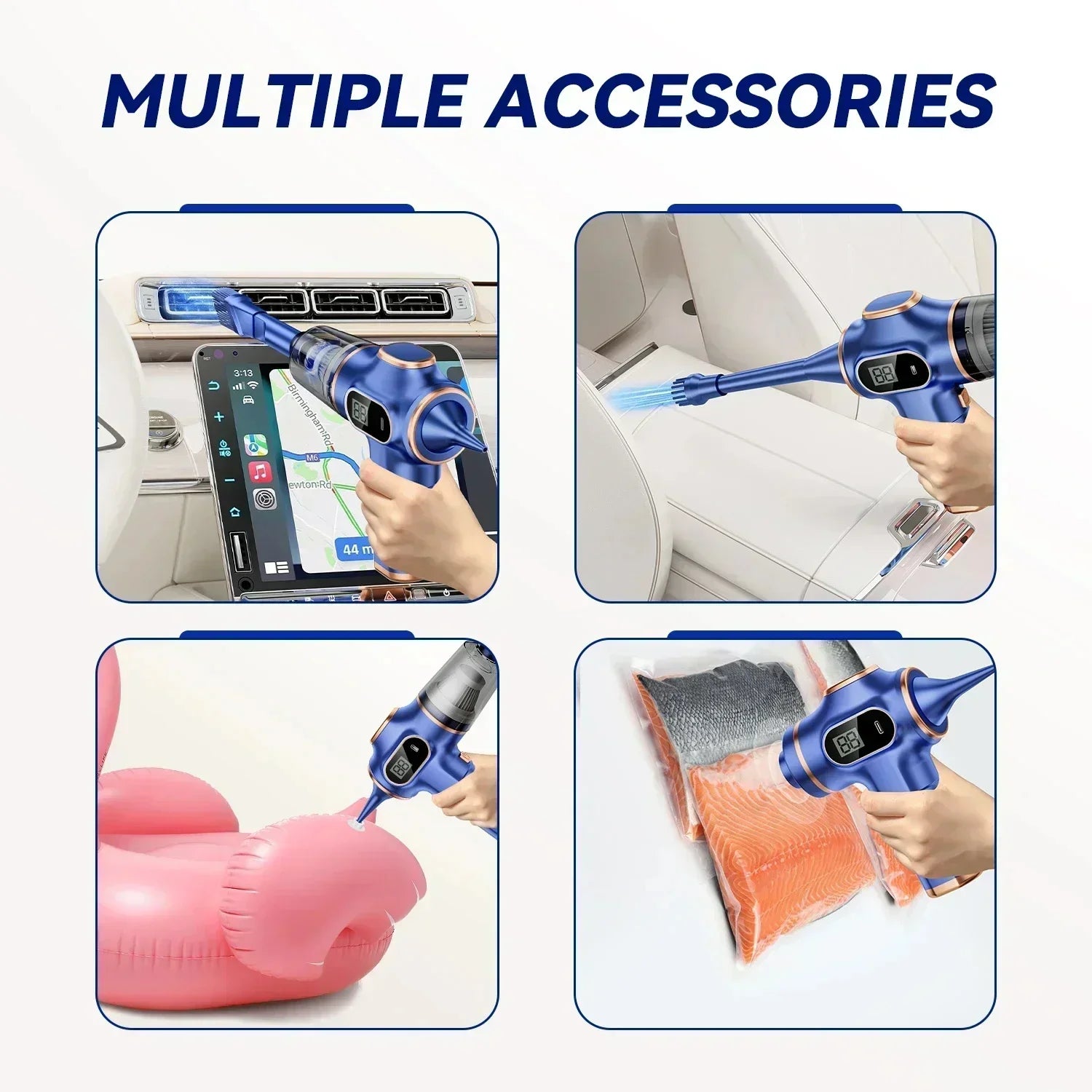 Xiomi 9500000Pa Handheld Wireless Vacuum Cleaner Cordless Portable Cleaning Versatile Home and Car Use Bigsuction Vacuum Cleaner